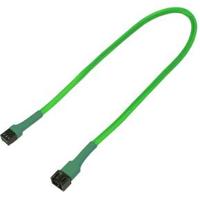 Nanoxia NX3PV60NG Intern 0.6m Molex (3-pin) Molex (3-pin) Groen electriciteitssnoer - thumbnail