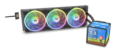 Thermaltake MINECUBE 360 Ultra AIO ARGB Fan black CPU-koellichaam met ventilator