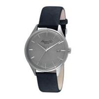 Horlogeband Kenneth Cole 1002 9304 Leder Zwart - thumbnail