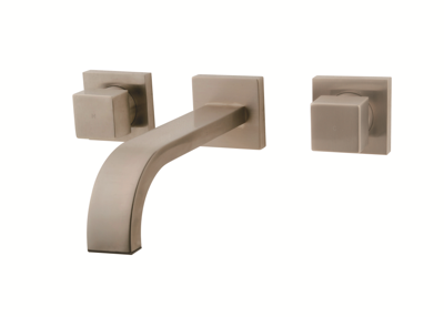 Wiesbaden Rombo inbouw wastafelkraan geborsteld staal compleet Wiesbaden Rombo inbouw wastafelkraan geborsteld staal compleet