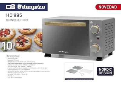 Mini oven Orbegozo HO 995 10 L Grijs