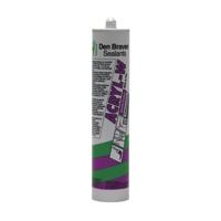 Den Braven Acryl-W Acrylaatkit 310ml - Zwart - thumbnail