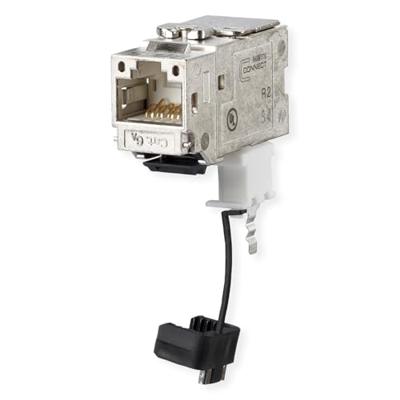 Metz Connect 130B22-E RJ45-inbouwmodule Keystone CAT 6A 1 stuk(s)