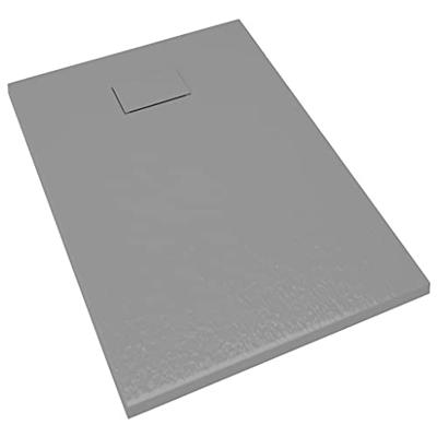 VidaXL Douchebak 100x70 cm smc grijs