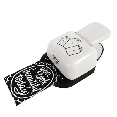 Paperfuel • 3-in-1 label pons geschulpte rand