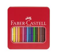 Faber-Castell kleurpotloden - jumbo grip - blik 16 stuks - fc-110916 - thumbnail