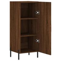 Dressoir 34,5x34x90 cm bewerkt hout bruineikenkleurig - thumbnail