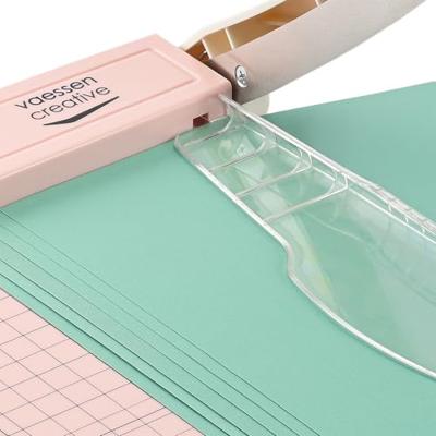 Vaessen Creative • guillotine papiersnijder 30,5x30,5cm roze