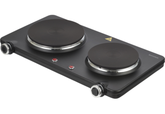 Inventum KP602B Elektrische 2-Pits Kookplaat Zwart Inventum KP602B Elektrische 2-Pits Kookplaat Zwart