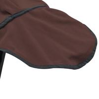 VidaXL Paardendeken volledig donkerbruin polyester - thumbnail