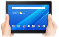 Lenovo Tab4 10 Plus 25,5 cm (10,1 inch Full HD IPS Touch) Tablet PC (Qualcomm Snapdragon MSM8953, 4GB RAM, 64GB eMCP, LTE, Android 7.1.1) zwart - thumbnail