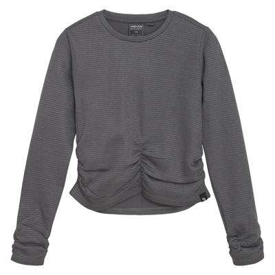 Indian Blue Jeans Winter t-shirt meisjes - grijs - longsleeve/strepen/Lurex
