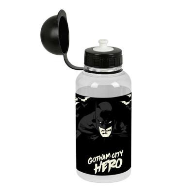 Waterfles Batman Hero Zwart PVC 500 ml