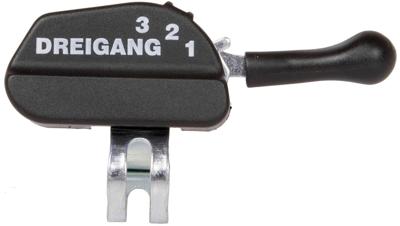 Messingschlager duimversteller "3 speed" trigger messingsch. 3 speed black