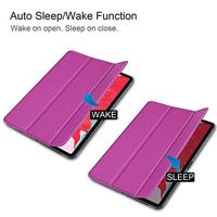3-Vouw sleepcover hoes - iPad Pro 11 inch (2020) - Paars - thumbnail