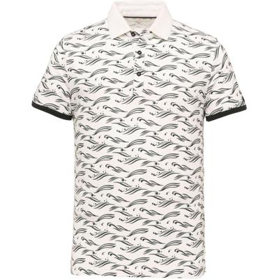 Short sleeve polo slim fit merceri bright white