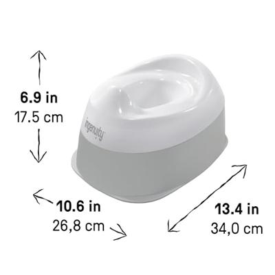 INGENUITY Potty Training Seat met verwijderbare kom, antislip, ergonomische zitting