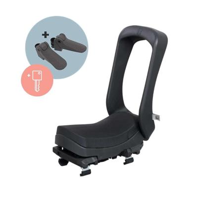 URBAN IKI Junior kofferzitting BLACK/BLACK SET sleutelslot