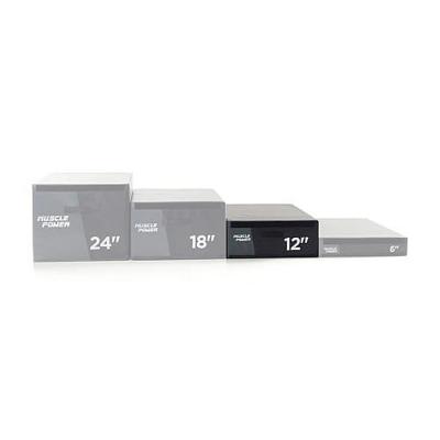 Muscle Power Safe plyo box 12 - hoogte 30 cm