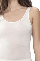 Dames wol-zijde hemd - Exquisite - Warm wollen onderhemd vrouwen - Brede bandjes - thumbnail