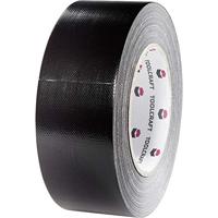 TOOLCRAFT 54B48L40SC 54B48L40SC Textieltape Gaffer Zwart (l x b) 40 m x 48 mm 1 stuk(s) - thumbnail