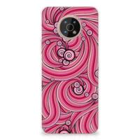 Nokia G50 | Hoesje maken | Swirl Pink - thumbnail