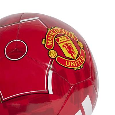adidas Manchester United Club Voetbal Maat 5 2025-2026 Rood Zwart adidas Manchester United Club Voetbal Maat 5 2025-2026 Rood Zwart