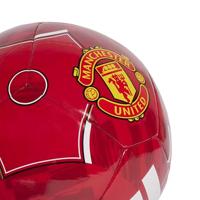 adidas Manchester United Club Voetbal Maat 5 2025-2026 Rood Zwart - thumbnail