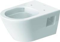 Duravit D-Neo wandtoilet zonder zitting 37x54x40cm Wit Hoogglans 2578090000 - thumbnail