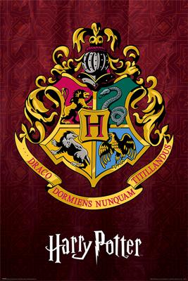 Poster Harry Potter - Hogwarts School Crest 61x91,5cm Poster Harry Potter - Hogwarts School Crest 61x91,5cm