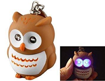 Oplichtende Uil Sleutelhanger