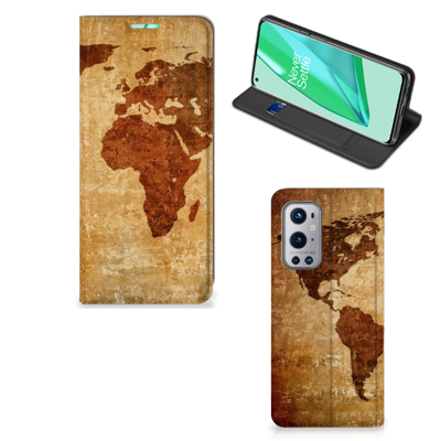 OnePlus 9 Pro | Book Cover | Wereldkaart