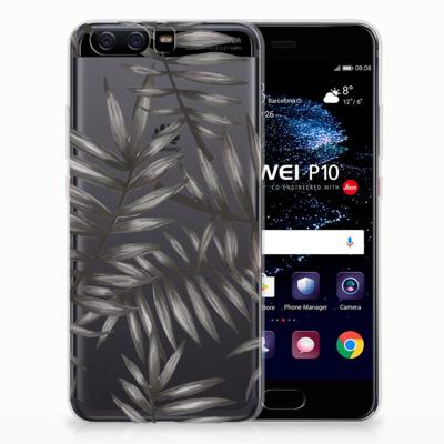 Huawei P10 | TPU Case | Leaves Grey Huawei P10 | TPU Case | Leaves Grey