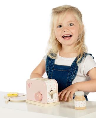 Label Label Broodrooster Roze
