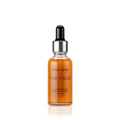 Tan-Luxe The Face Illuminating Self-Tan Drops Serum Light/Medium 30ml