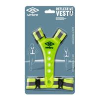 Umbro Reflecterend Hardloopvest + LED Verlichting Geel/Zwart - thumbnail