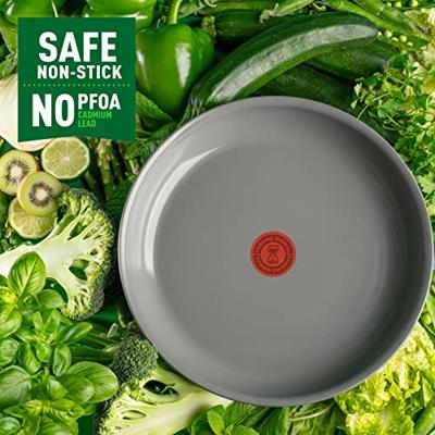 Tefal C42604 Renewal Keramische Koekenpan 24 cm Grijs - thumbnail