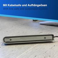 REV 0014640500 Stekkerdoos met schakelaar 6-voudig Zwart Randaarde stekker 1 stuk(s) - thumbnail