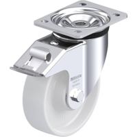 Blickle LK-PO 160K-FI Zwenkwiel met rem Wieldiameter: 160 mm Draagvermogen (max.): 450 kg 1 stuk(s) - thumbnail