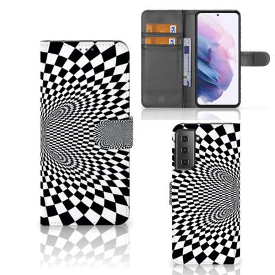 Samsung Galaxy S21 Plus | Book Case | Illusie Samsung Galaxy S21 Plus | Book Case | Illusie
