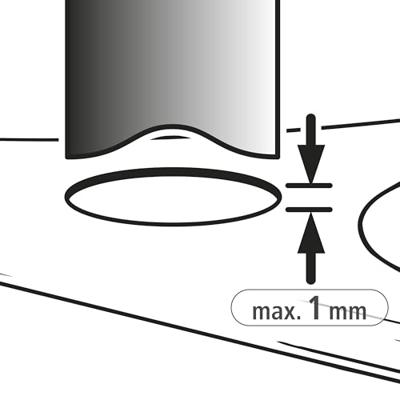 Wolfcraft 3754000 Pons voor blik 35 mm
