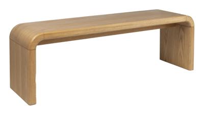 Zuiver Eetkamerbank 'Brave' Eiken en rubberhout, 140cm