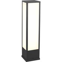 LED Tuinverlichting - Staande Buitenlamp - Trion Ficco - 15W - Warm Wit 3000K - Rechthoek - Mat Antraciet - Aluminium - thumbnail