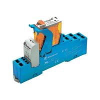 Finder 4C.52.9.012.0050 Relaismodule Nominale spanning: 12 V/DC Schakelstroom (max.): 8 A 2x wisselcontact 1 stuk(s) - thumbnail