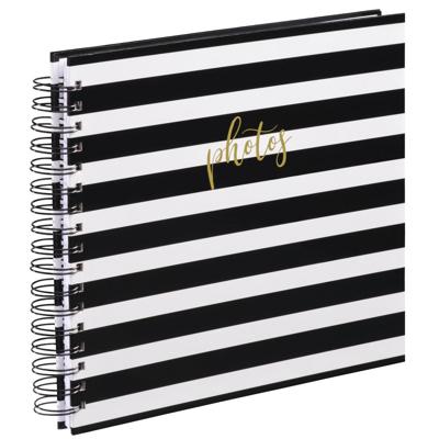 Hama 00003818 Ringbandalbum (b x h) 28 cm x 24 cm Zwart, Wit 50 bladzijden