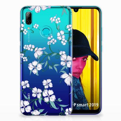 Huawei P Smart 2019 Uniek | TPU Case | Blossom White