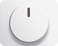 Busch-Jaeger 2CKA006599A2324 Dimmer Afdekking Alpha Nea, Alpha exclusive Wit, Verkeerswit 1 stuk(s) - thumbnail