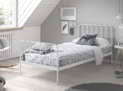 Vipack bed Alice - wit - 90x200 cm