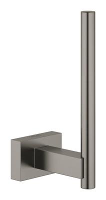 Closetrolhouder GROHE Essentials Cube Hard Graphite Geborsteld Closetrolhouder GROHE Essentials Cube Hard Graphite Geborsteld