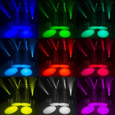 Beamz Set van 2 IGNITE180 spot LED Movingheads in Flightcase - thumbnail
